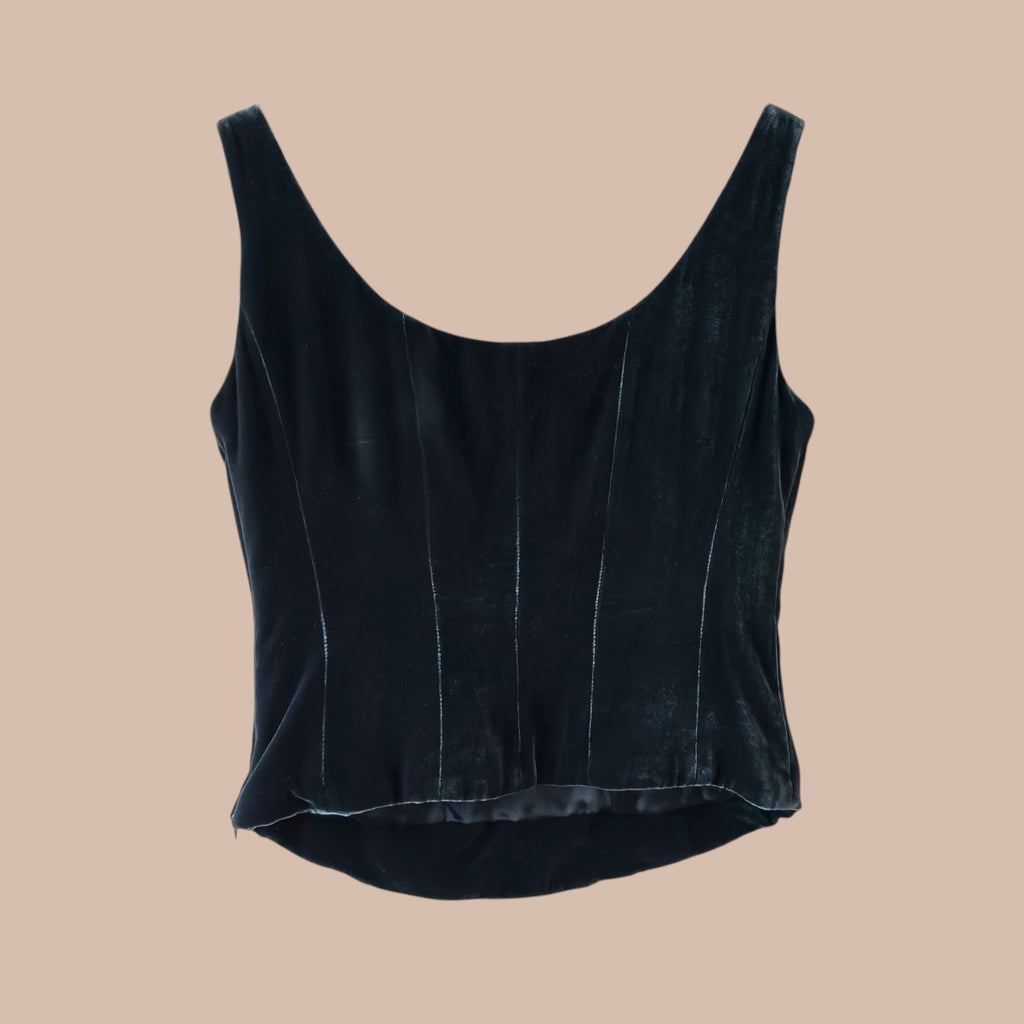 Laura Ashley vintage toppi 36 Bloomy Moon