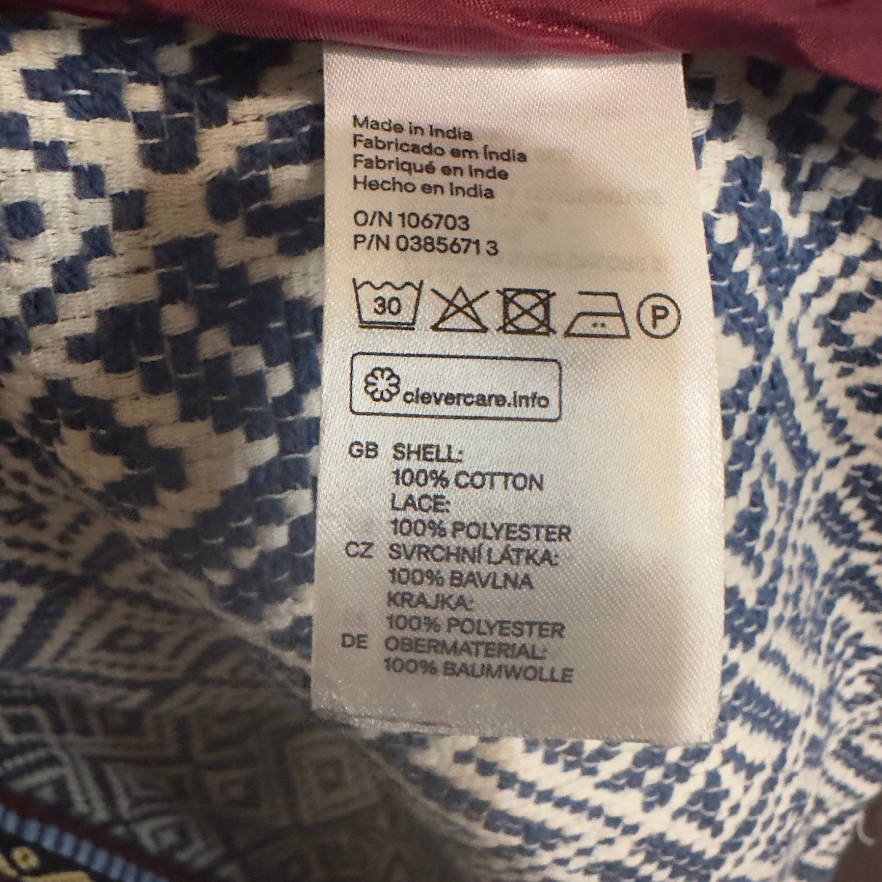 H&M kaftaani L Bloomy Moon