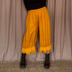 Pellava bloomerhousut S-XXL