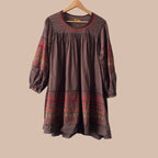 Adzen kirjailtu mekko L Bloomy Moon