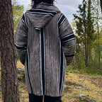 Kudottu hupparitakki M-XL