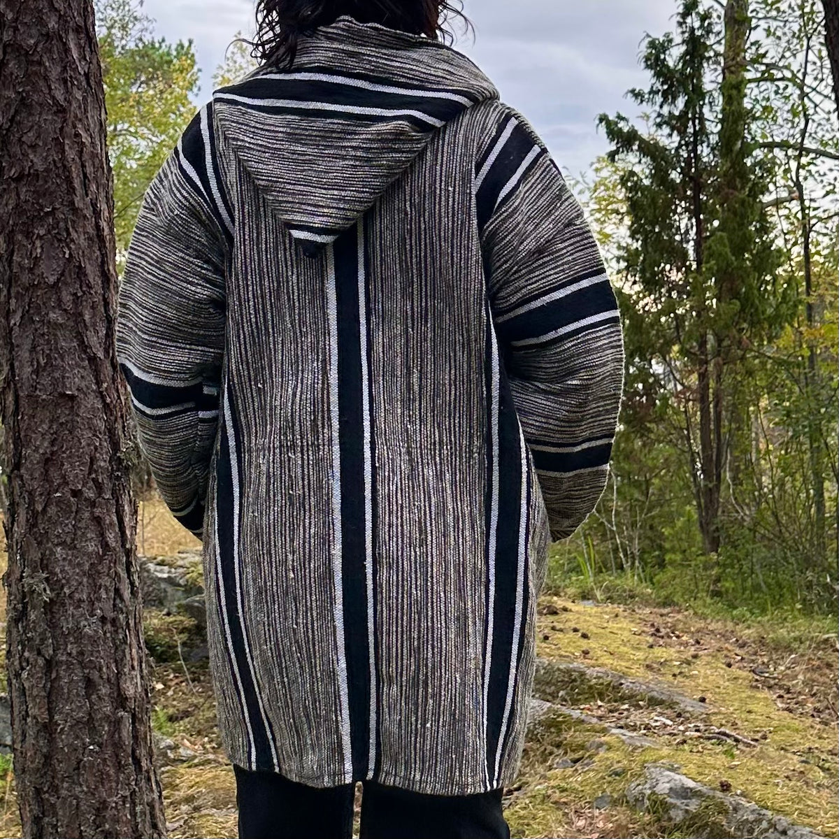 Kudottu hupparitakki M-XL
