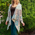 Aztec neuletakki Bloomy Moon