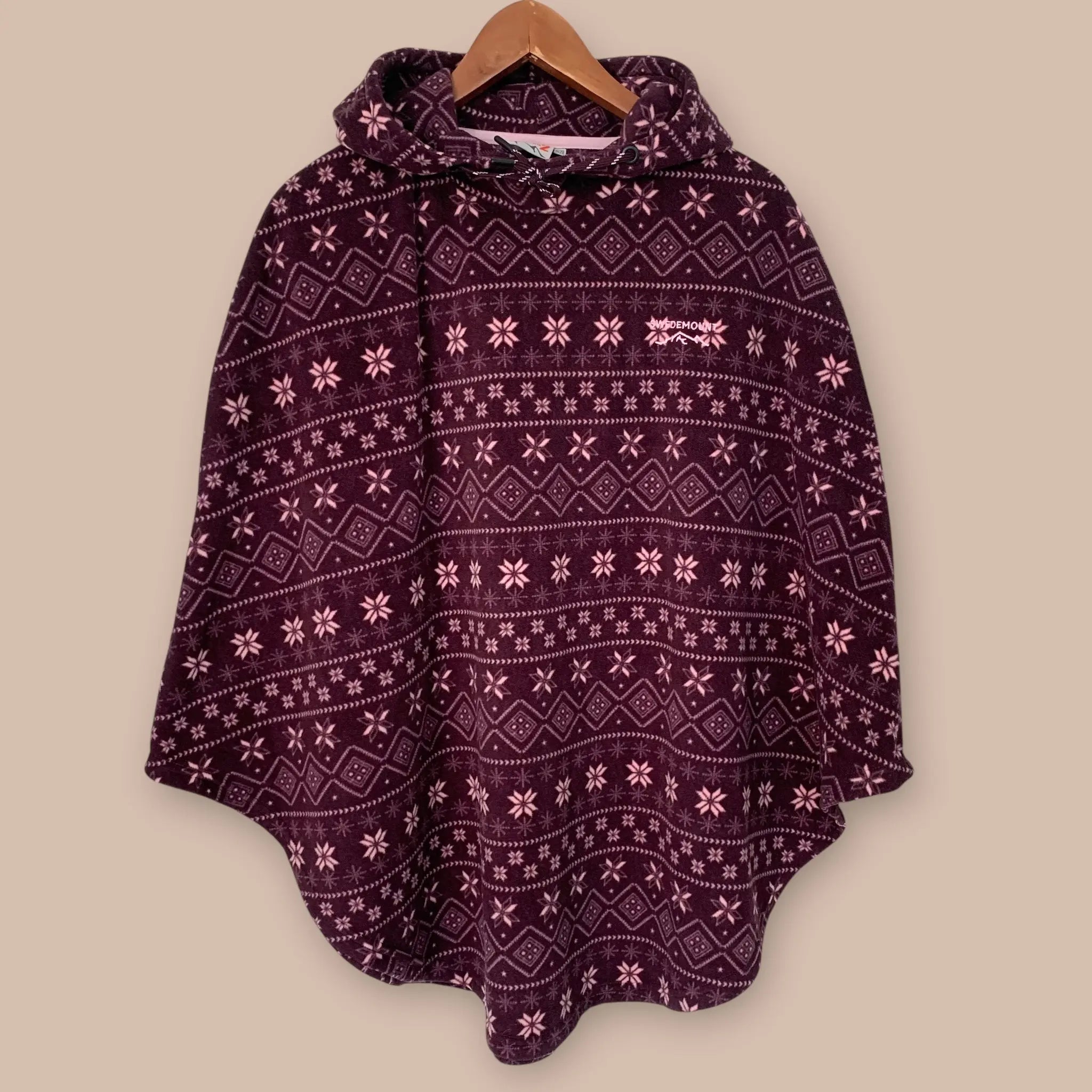Swedemount hupullinen poncho (Freesize) Bloomy Moon