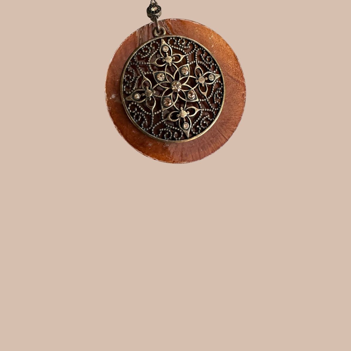Pyöreät korvikset Bloomy Moon
