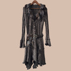 Yves Calin vintage neuletakki M/L Bloomy Moon