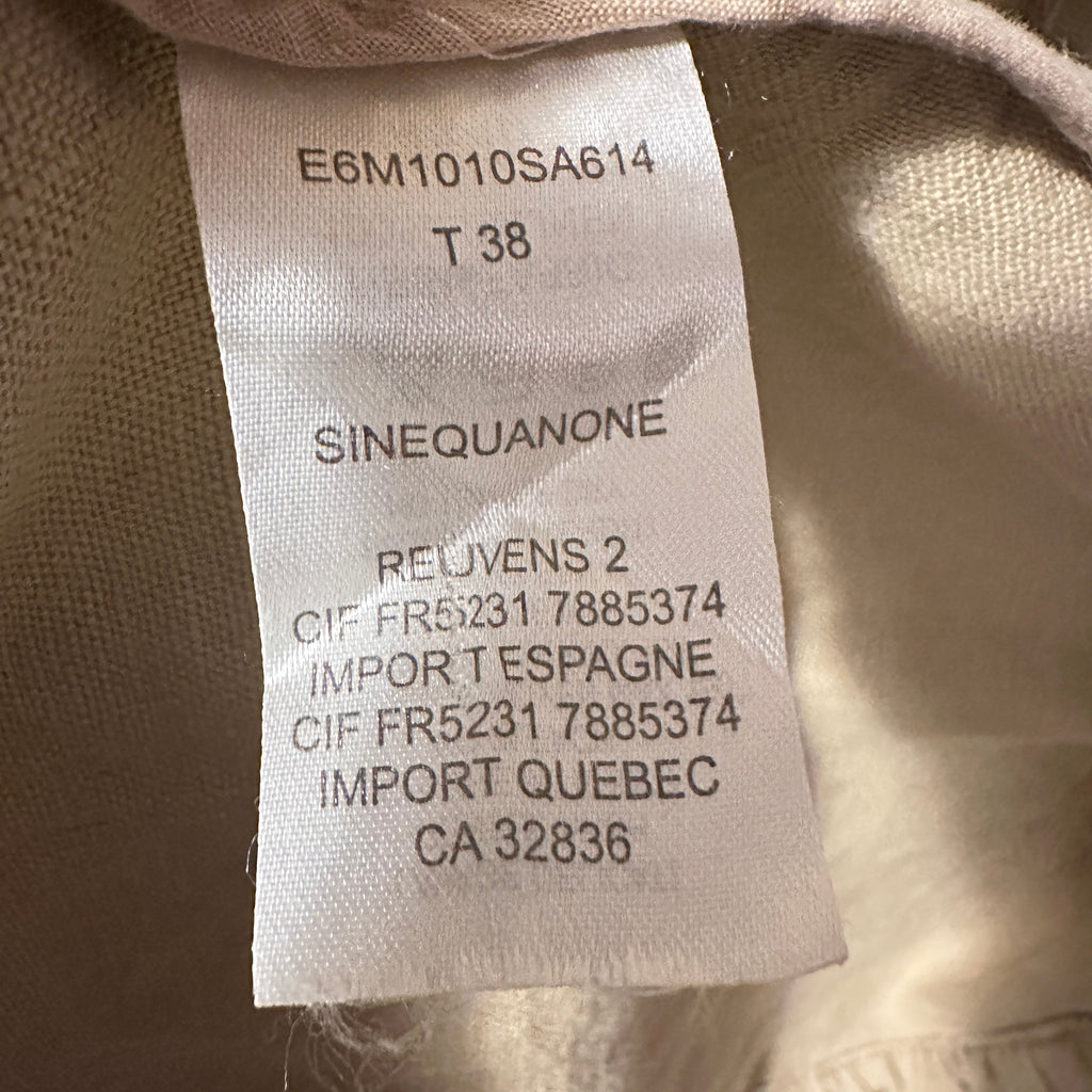 Sinequanone pellavapaita 38 Bloomy Moon