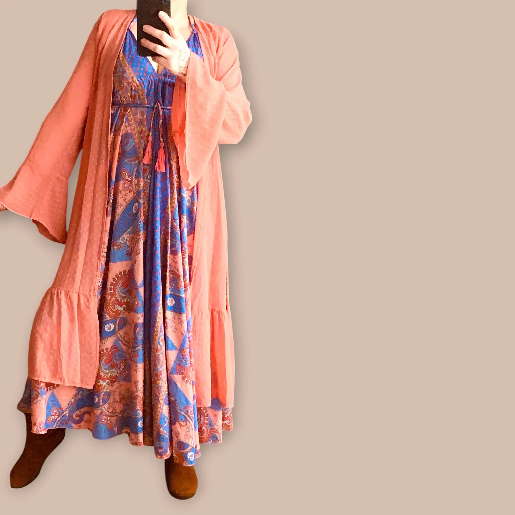 Boohoo kimono M Bloomy Moon