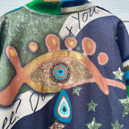 Evil Eye villatakki (one size)