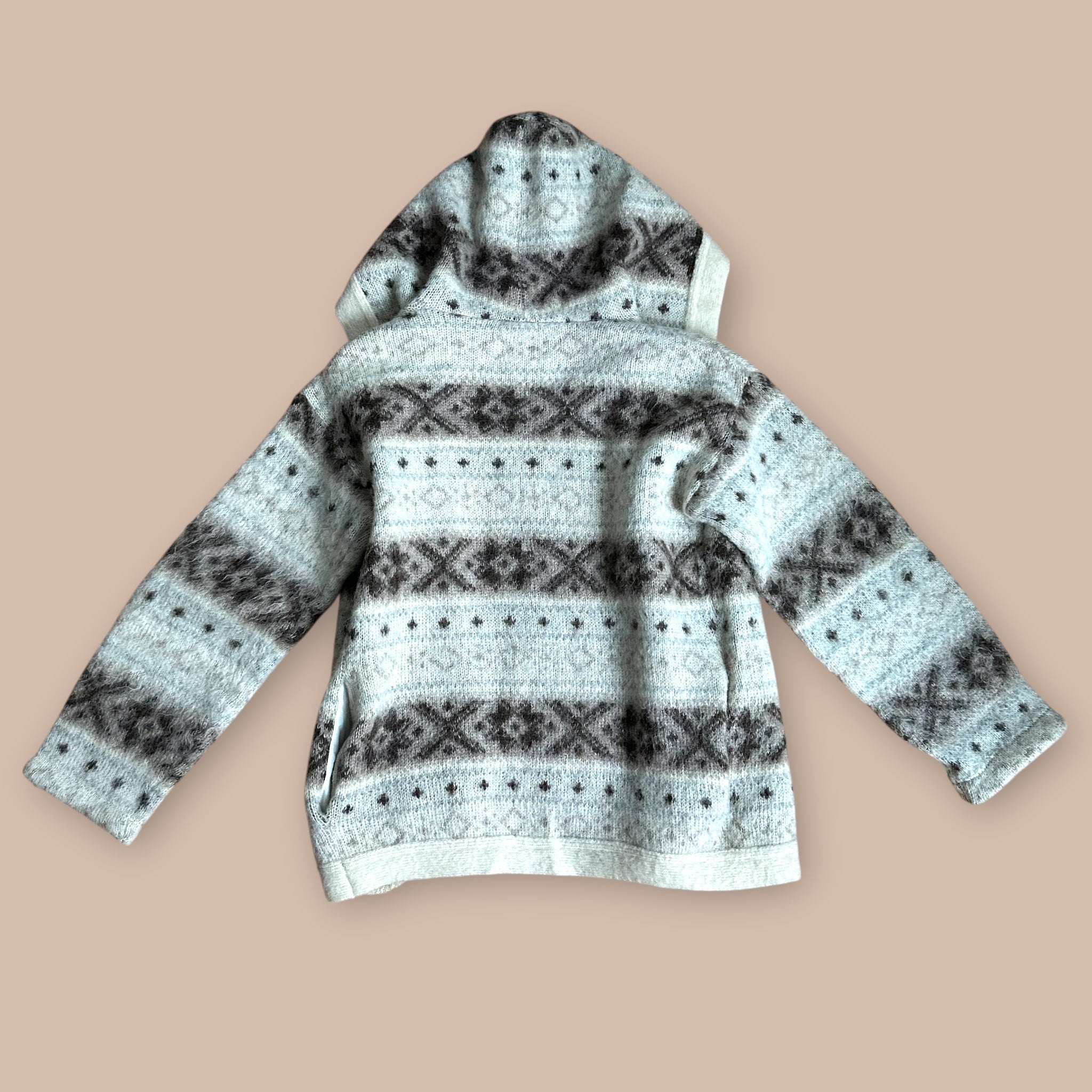 Iceland Hekla vintage villatakki S-L Bloomy Moon