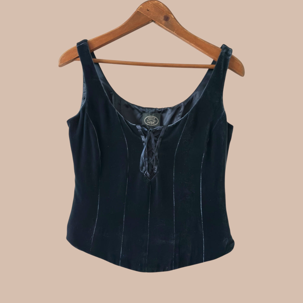 Laura Ashley vintage toppi 36 Bloomy Moon