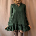 Handmade pellavamekko S/M Bloomy Moon