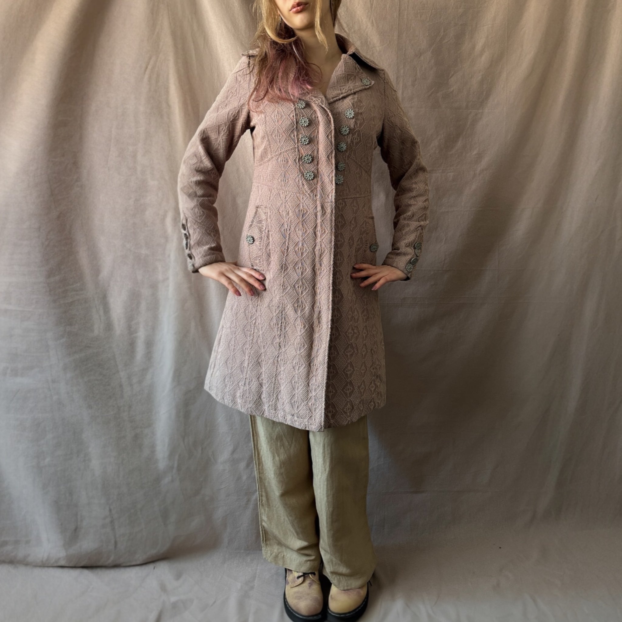 Cream roosa takki 36 Bloomy Moon