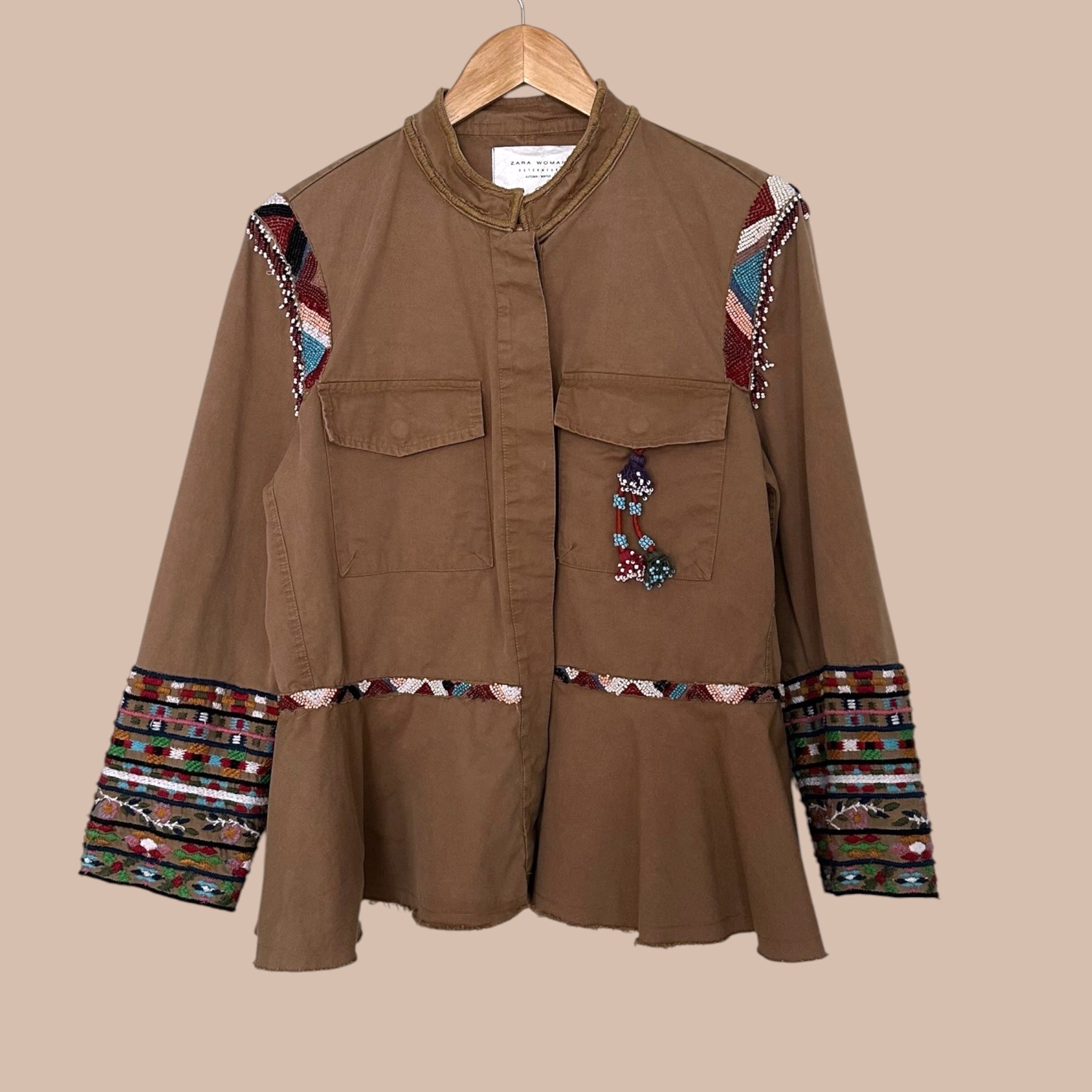 Koristeellinen paitatakki L Bloomy Moon