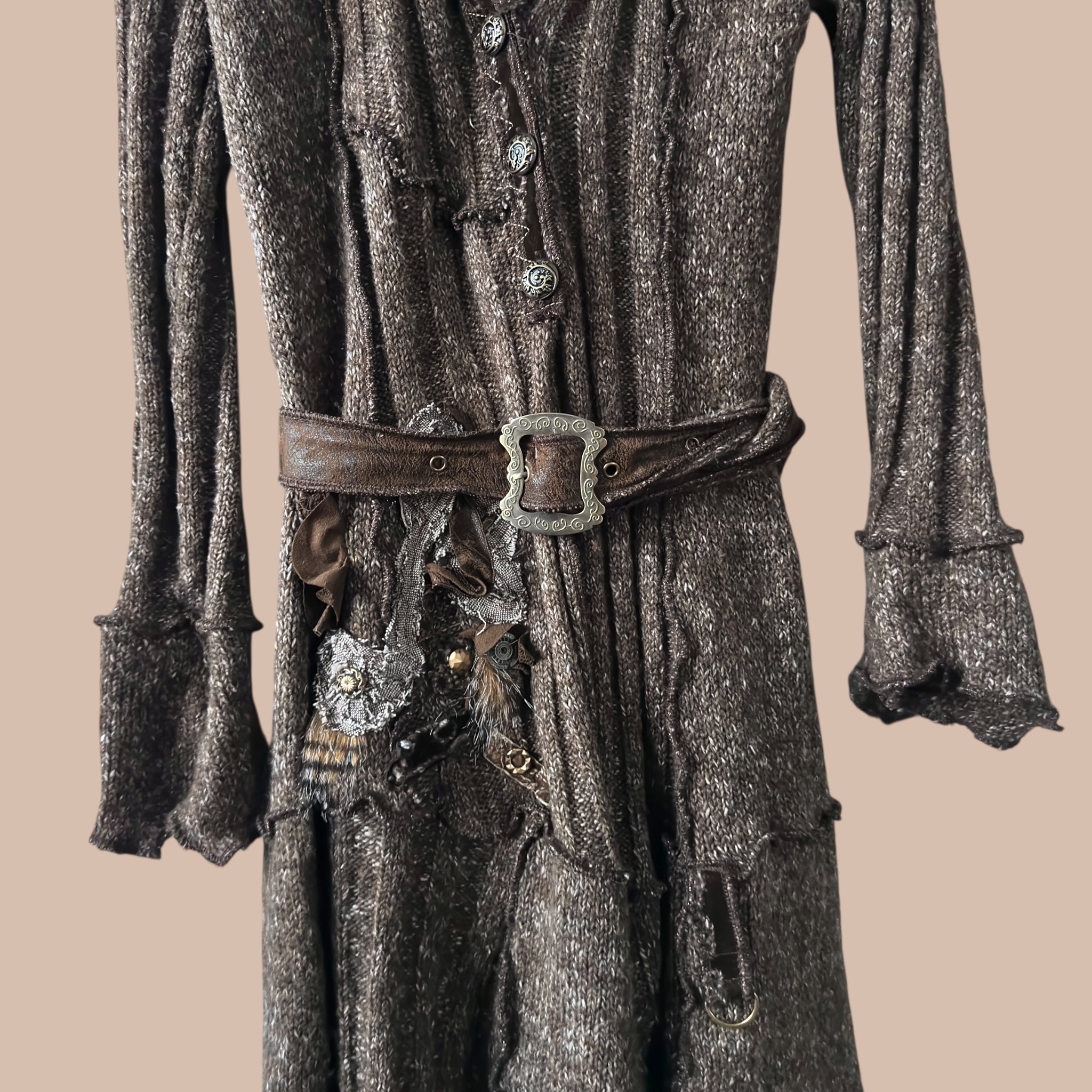 Yves Calin vintage neuletakki M/L Bloomy Moon