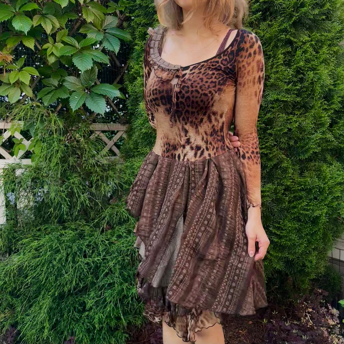 Sonia Fortuna y2k mekko S Bloomy Moon