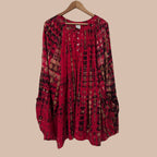 Oversize batiikkipaita 34-50