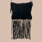 Mokkainen hapsulaukku Bloomy Moon