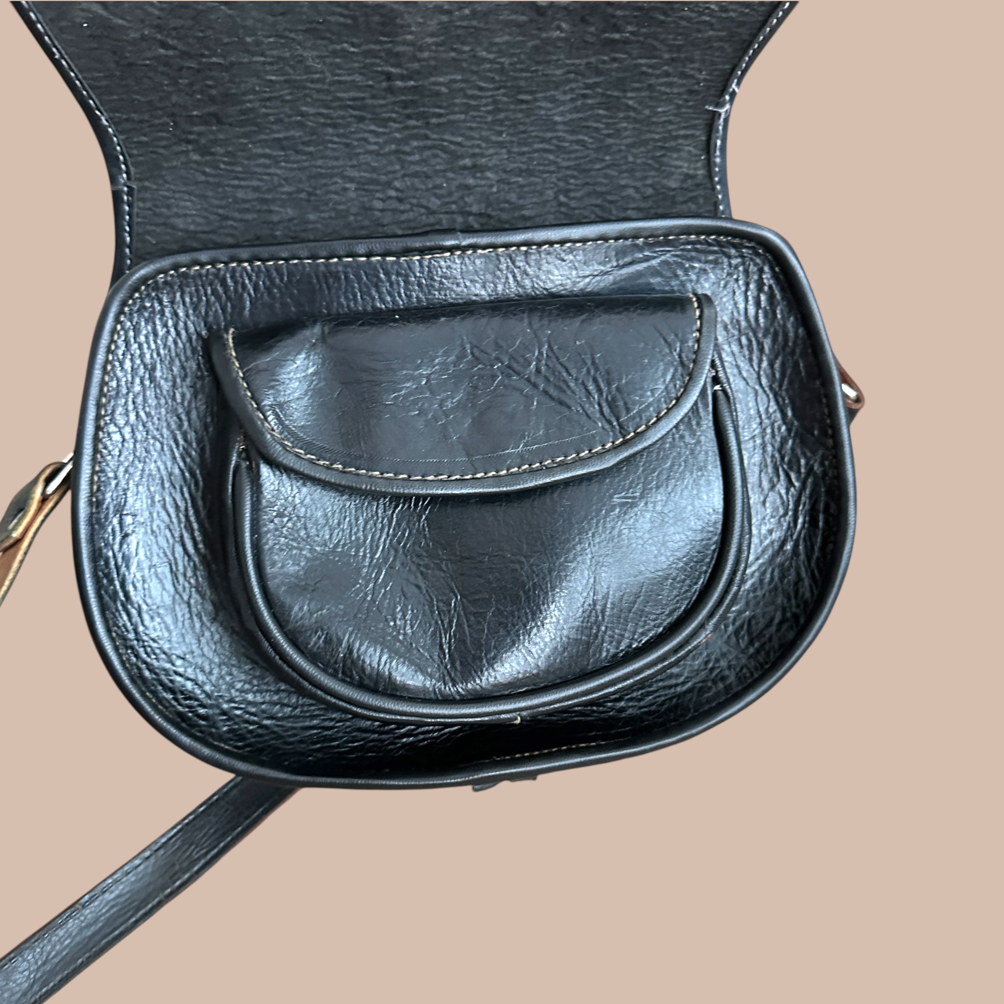 Marokkolainen nahkalaukku Bloomy Moon