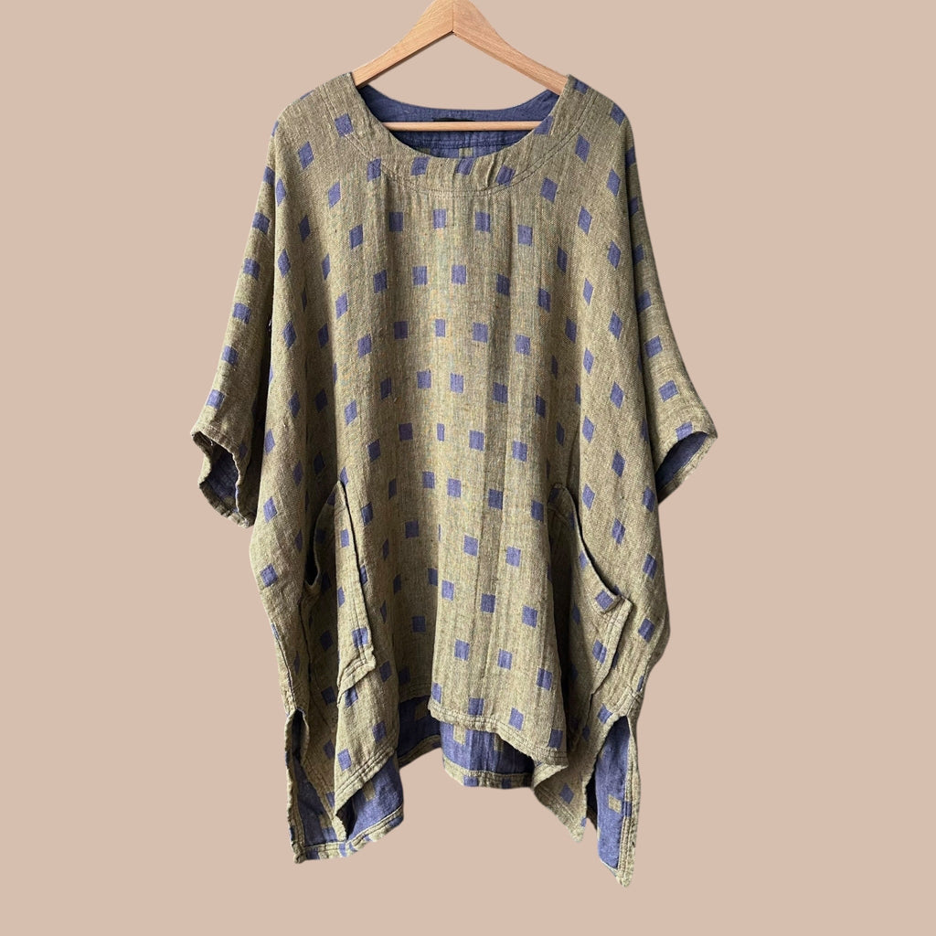 Ralston pellavamekko (freesize) Bloomy Moon