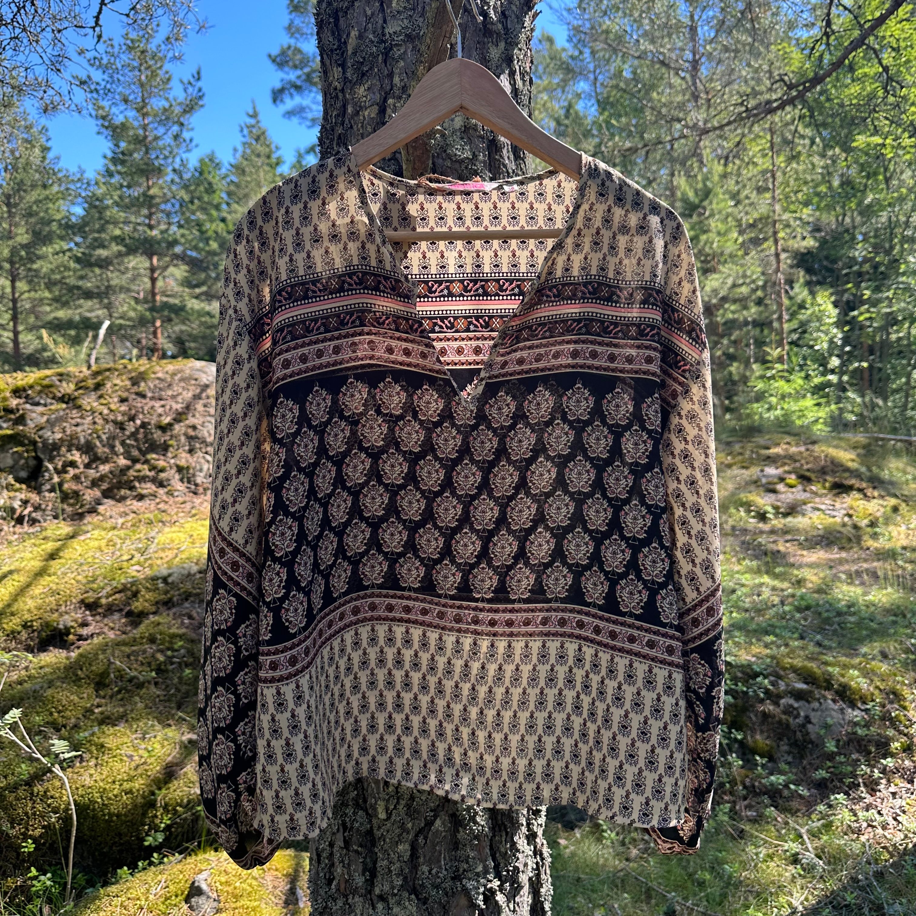 Indiska boho paita 38 Bloomy Moon