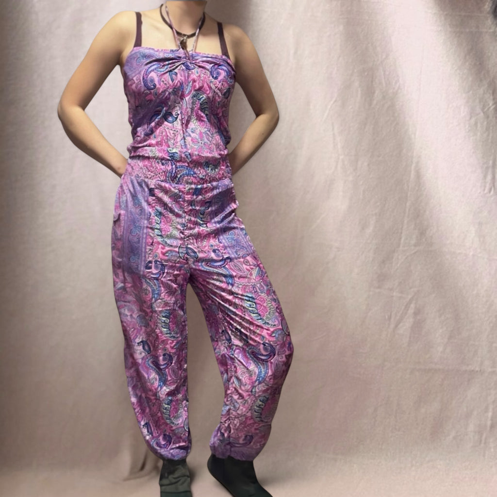 Intialainen haalariasu S-M Bloomy Moon