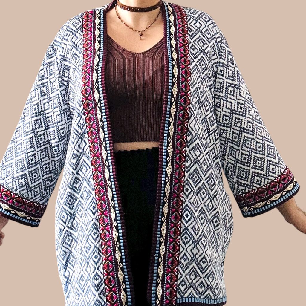 H&M kaftaani L Bloomy Moon