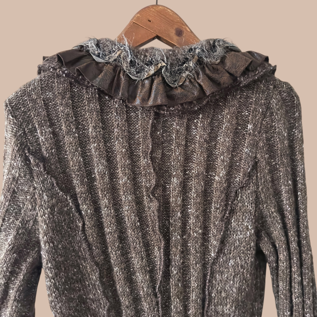 Yves Calin vintage neuletakki M/L Bloomy Moon