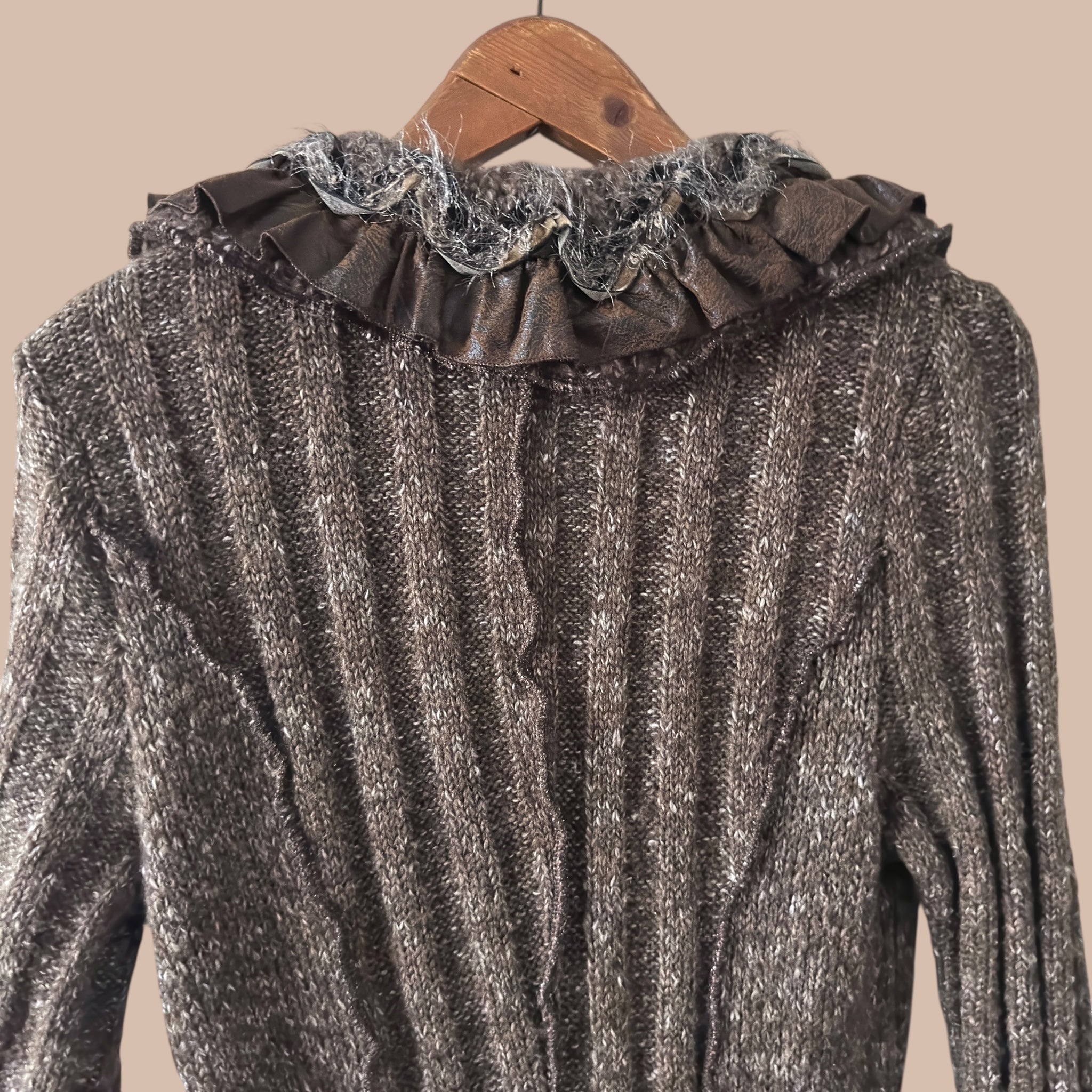 Yves Calin vintage neuletakki M/L Bloomy Moon