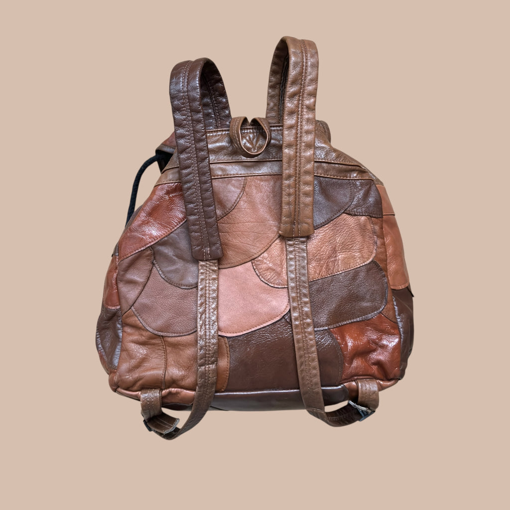 Vintage nahkareppu Bloomy Moon