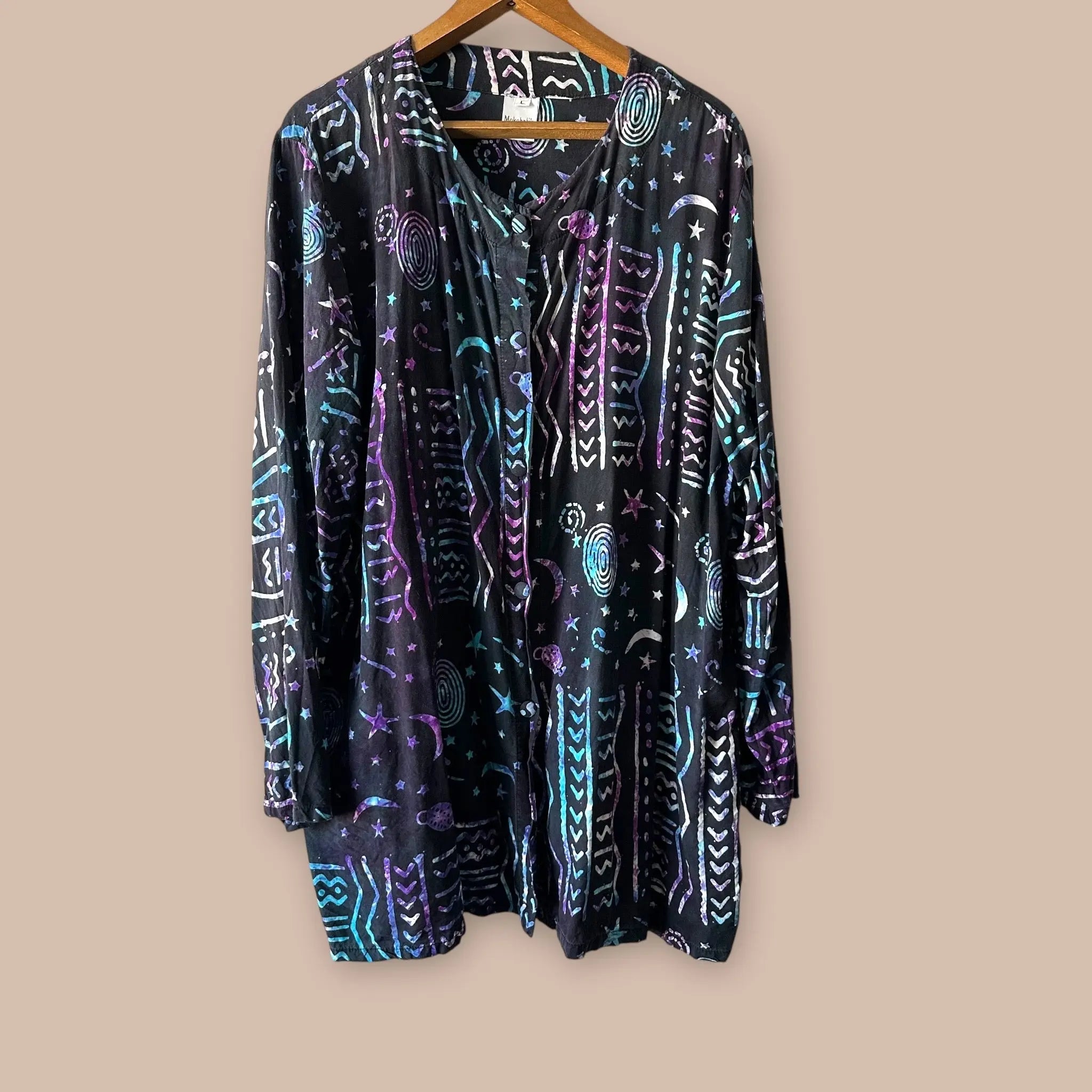 Mokobatik pusero L Bloomy Moon