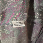 Intialainen silkkihame Bloomy Moon