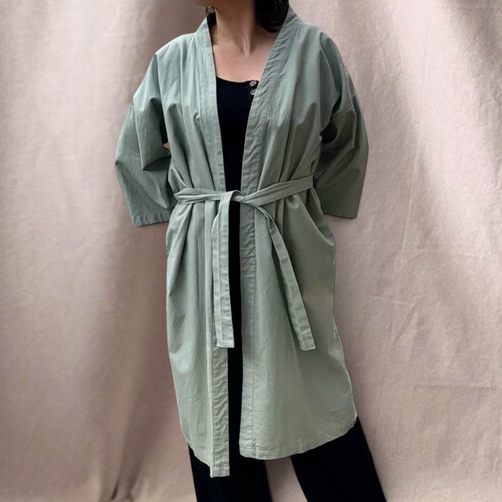 Pellavasekoite kimono Bloomy Moon