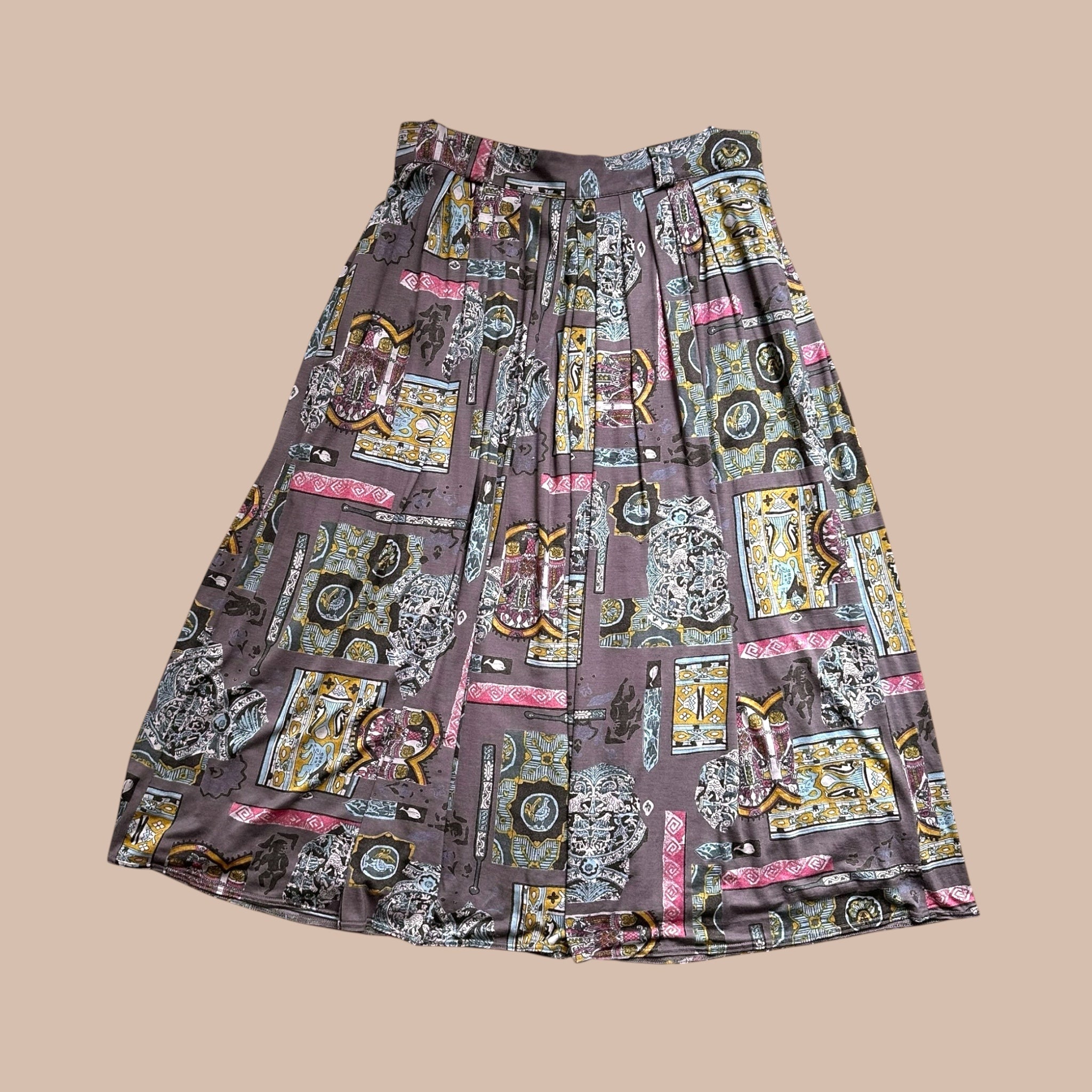 Vintage viskoosihame 40 Bloomy Moon