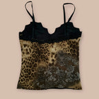 Leopardi toppi S/M Bloomy Moon