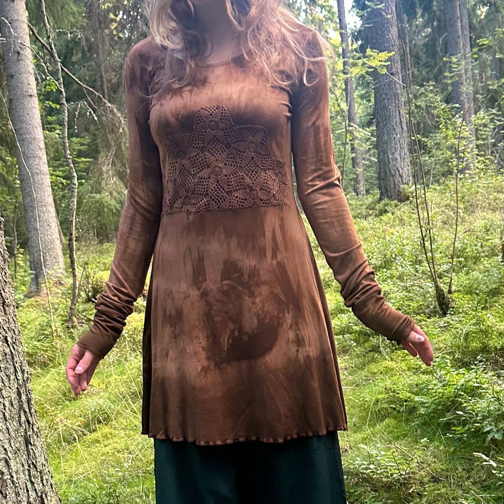 Oak 'n Ivy batiikkimekko (One size)