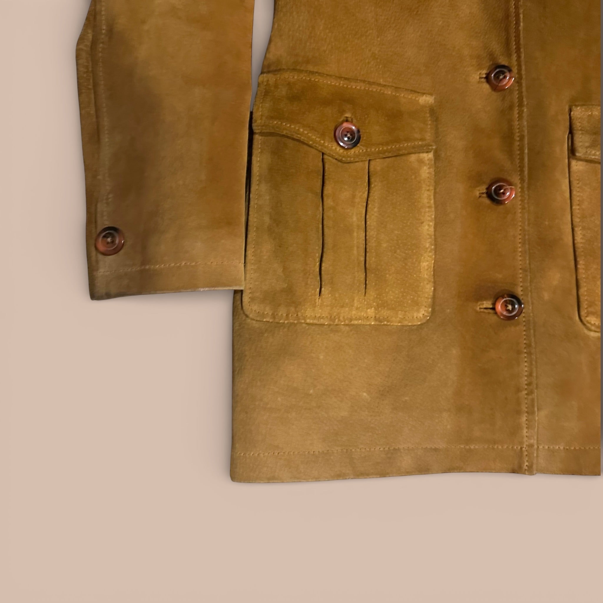 Leather Legend y2k mokkatakki XS Bloomy Moon