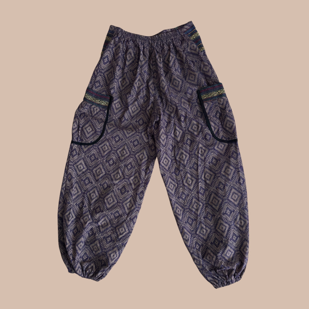 Kuvioidut pussihousut (freesize) Bloomy Moon