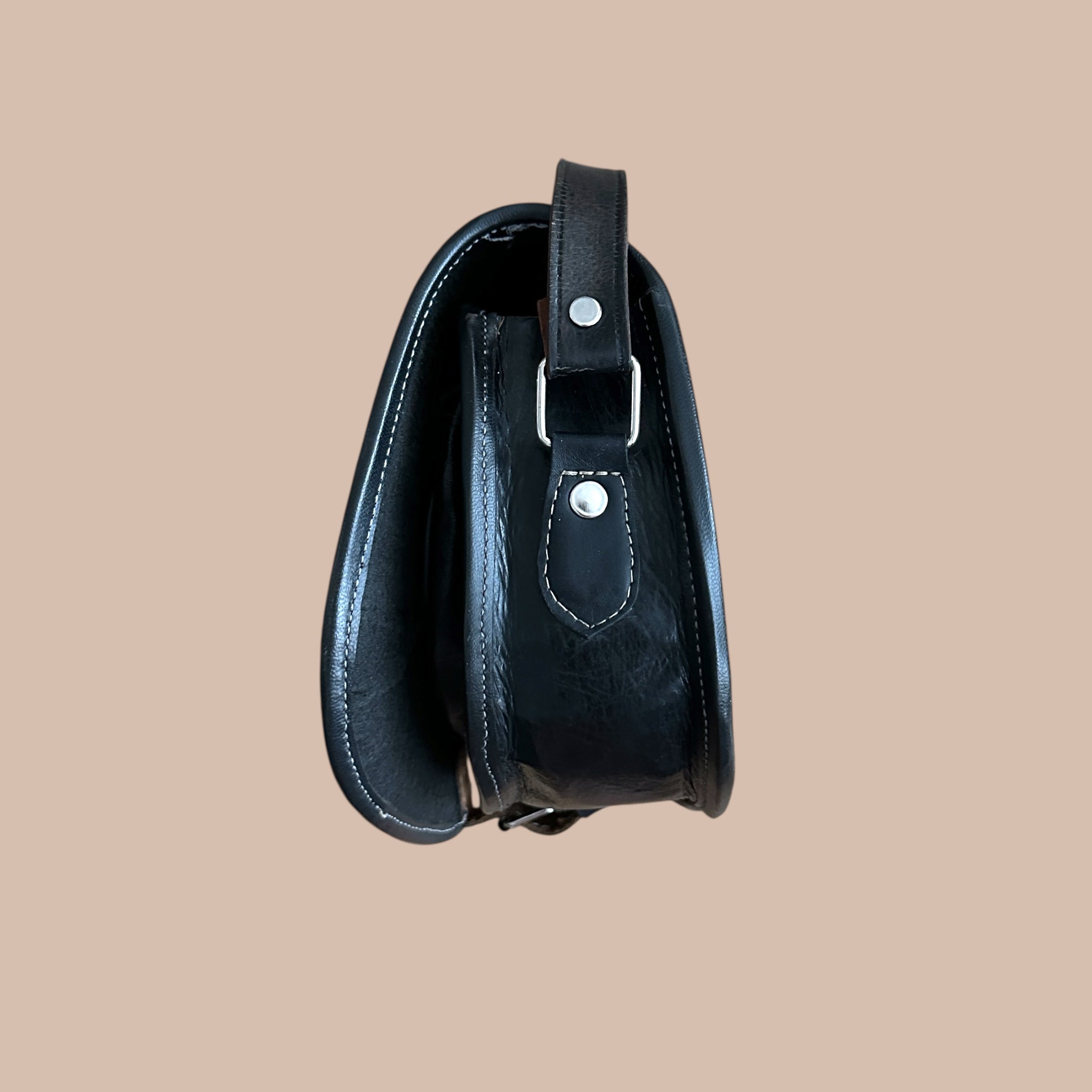 Marokkolainen nahkalaukku Bloomy Moon