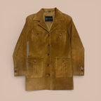 Leather Legend y2k mokkatakki XS Bloomy Moon