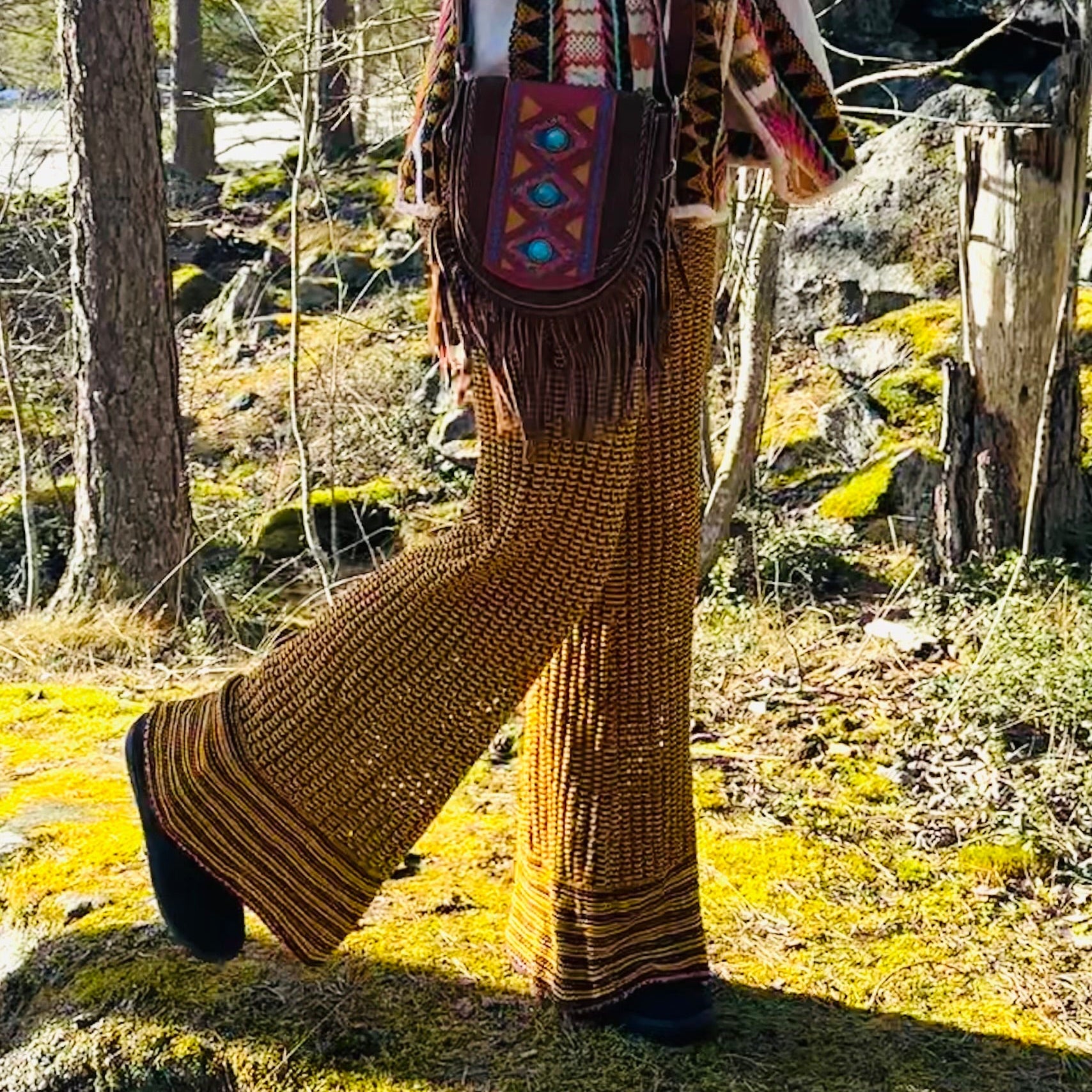 &Other Stories neulehousut M-L Bloomy Moon