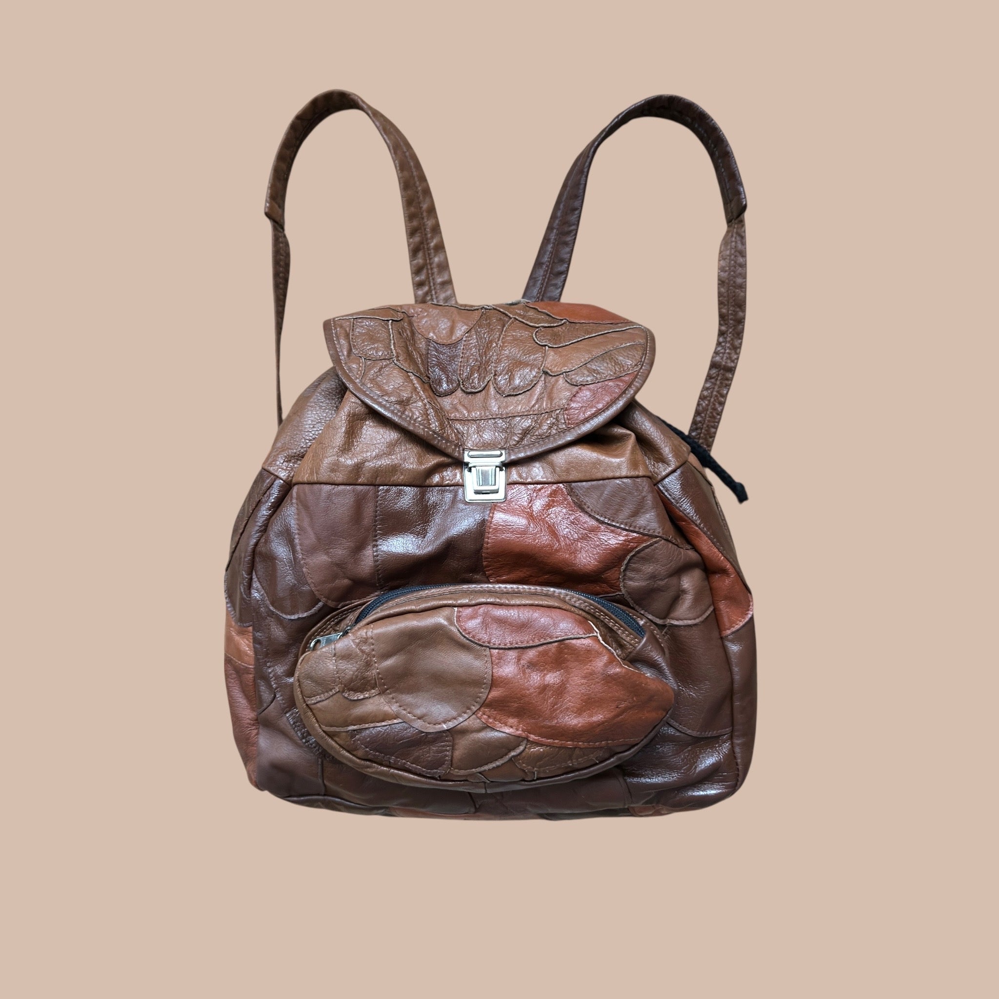 Vintage nahkareppu Bloomy Moon