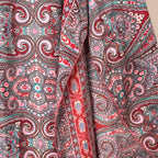 Leveälahkeiset housut S-L Bloomy Moon
