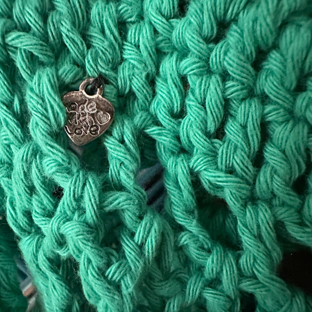 Handmade virkattu hame S/M Bloomy Moon