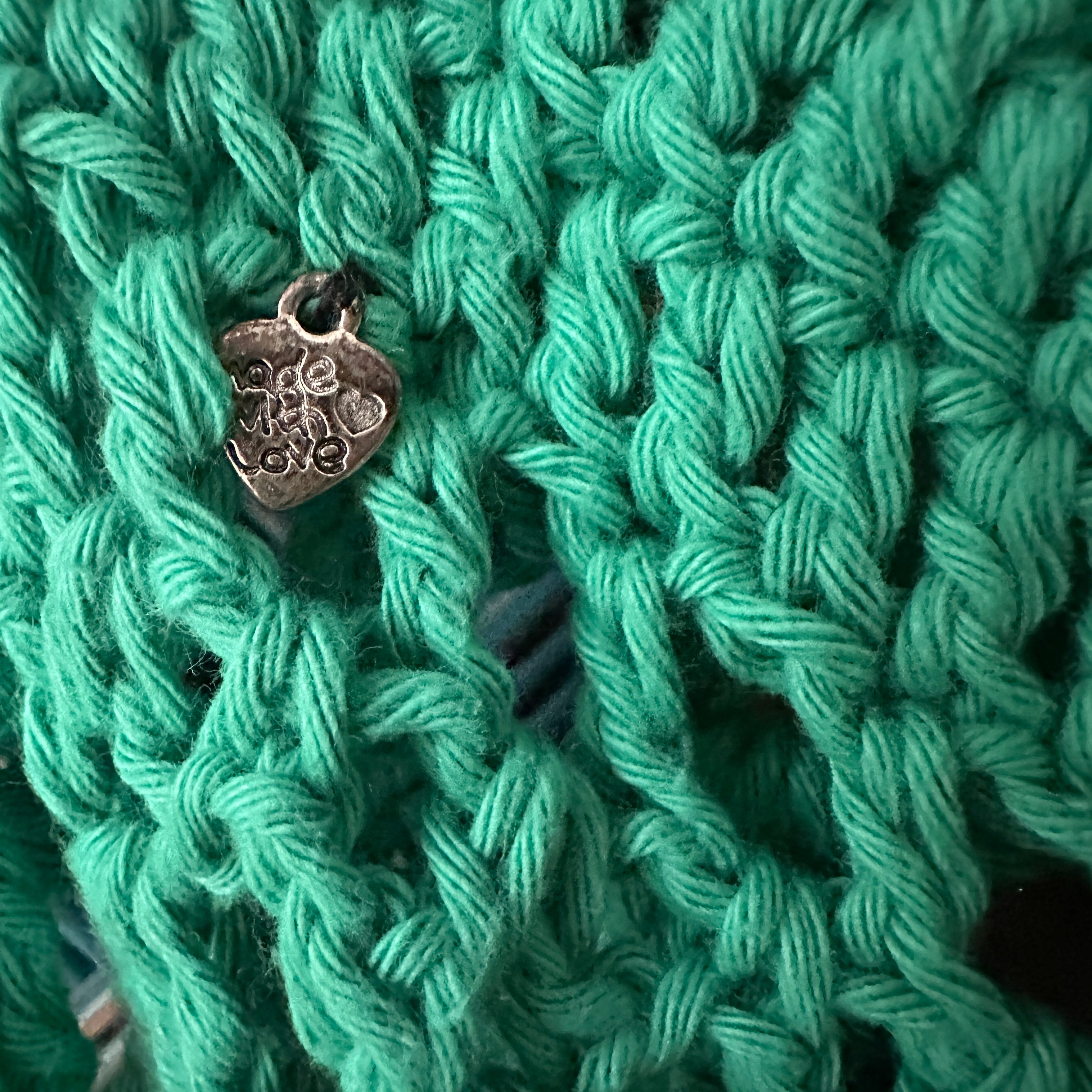 Handmade virkattu hame S/M Bloomy Moon