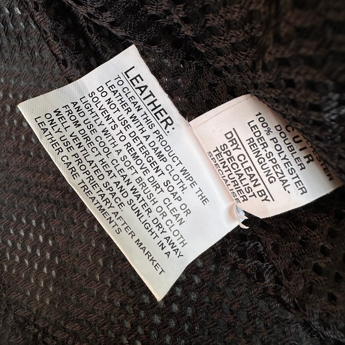 Hapsullinen nahkatakki L/XL Bloomy Moon
