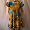 Afrikkalainen mekko XS-S Bloomy Moon