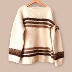 Handmade villapaita XL Bloomy Moon