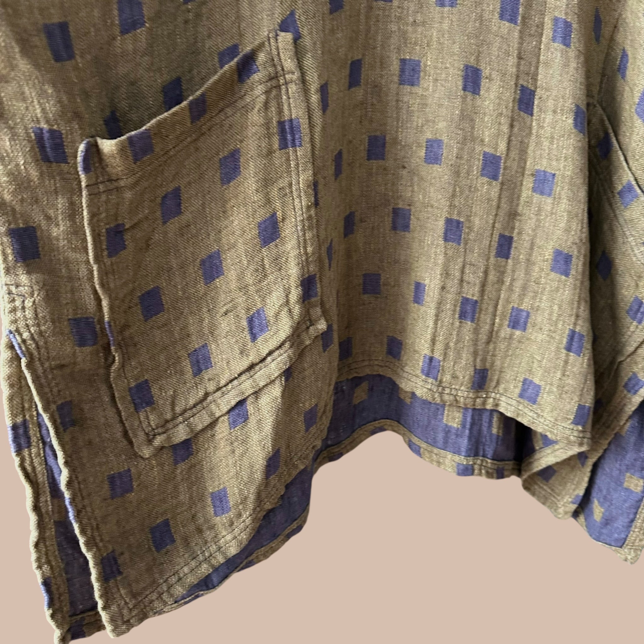 Ralston pellavamekko (freesize) Bloomy Moon