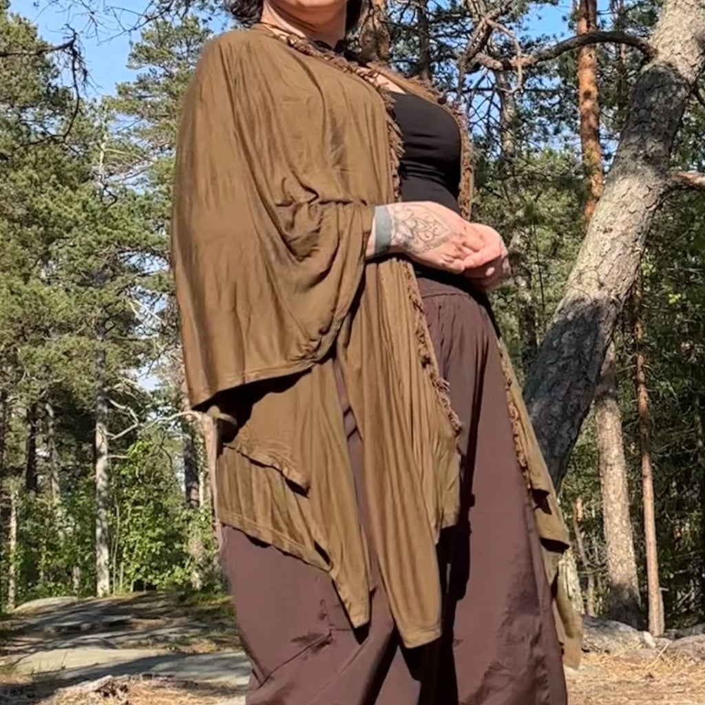 Saga poncho Bloomy Moon